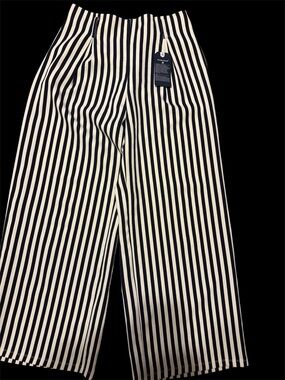 Maximo Donatti cotton strech wide leg pants size M brand new